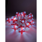 Гирлянда новогодняя светодиодная ЭРА Enin-3P Нить Подарки 3 м 20 диодов белый - Фото 8