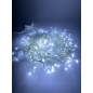Гирлянда новогодняя светодиодная ЭРА Enin-WC Мишура 3,9 м 200 диодов белый/белый провод - Фото 2