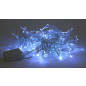 Гирлянда новогодняя светодиодная ЭРА Enin-WC Мишура 3,9 м 200 диодов белый/белый провод - Фото 8
