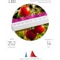 Светильник для растений красно-синего спектра ЭРА FITO-14W-Т5-N Т5 14 Вт - Фото 3