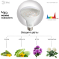 Фитолампа для растений полного спектра ЭРА FITO-15W-Ra90-E27 Е27 5 Вт - Фото 4