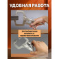 Зажим-струбцина 280 мм c поворотными упорами PRO STARTUL (PRO-6056-01) - Фото 4