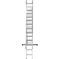 Лестница трехсекционная алюминиевая 796 см НОВАЯ ВЫСОТА NV323 (3230312) - Фото 11