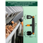 Щетка для уборки желобов FISKARS QuikFit (1001414) - Фото 4