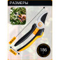 Секатор плоскостной FISKARS Solid P341 (1057164) - Фото 4