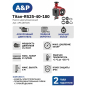 Насос циркуляционный A&P Titan-RS25-40-180 (AP118T005) - Фото 10