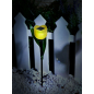 Светильник садовый на солнечной батарее UNIEL Yellow tulip (UL-00004277) - Фото 4