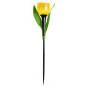 Светильник садовый на солнечной батарее UNIEL Yellow tulip (UL-00004277)