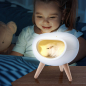 Ночник детский светодиодный ЭРА Котик NLED-467-1W-W белый - Фото 13