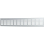 Решетка вентиляционная ЭРА 480х80 серебро (4808DP Al Silver)