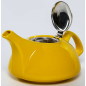 Заварочный чайник керамический ELRINGTON Феличита Глазурь Yellow 0,9 л (4660087532182) - Фото 2