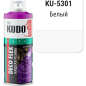 Краска аэрозольная KUDO Deco Flex Жидкая резина белая 520 мл (5301)