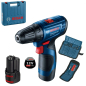 Дрель-шуруповерт аккумуляторная  BOSCH GSR 120-LI Professional (06019G8002)