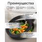 Крышка стеклянная универсальная 24-26-28 см PERFECTO LINEA (25-324320) - Фото 2