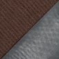 Коврик придверный влаговпитывающий 40х60 см SUNSTEP Ребристый коричневый (35-032) - Фото 4