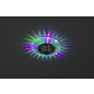 Точечный светильник под лампу GU5.3 с LED подсветкой ЭРА DK LD4 SL/RGB прозрачный (Б0019207) - Фото 3