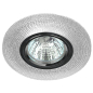 Точечный светильник под лампу GU5.3 с LED подсветкой ЭРА DK LD1 прозрачный (Б0018775)