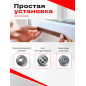 Уплотнитель тип E коричневый 10х4 мм STARFIX 150 м (SF1011-02) - Фото 7