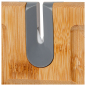 Доска разделочная с точилкой для ножей PERFECTO LINEA Bamboo 33х23х1,5 см (35-332315) - Фото 4
