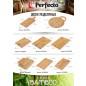 Доска разделочная с точилкой для ножей PERFECTO LINEA Bamboo 33х23х1,5 см (35-332315) - Фото 6