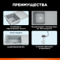 Мойка из искусственного камня AV ENGINEERING Art серый (AV770490AGRA) - Фото 2