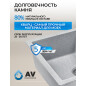 Мойка из искусственного камня AV ENGINEERING Best серый (AV650500BGRA) - Фото 6