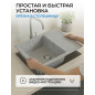 Мойка из искусственного камня AV ENGINEERING Best серый (AV650500BGRA) - Фото 9
