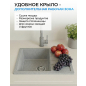 Мойка из искусственного камня AV ENGINEERING Best серый (AV650500BGRA) - Фото 10