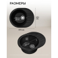 Мойка из искусственного камня AV ENGINEERING Rio черный (AV580450RBKA) - Фото 11