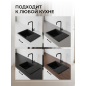 Мойка из искусственного камня AV ENGINEERING Platinum черный (AV765495PBKA) - Фото 3