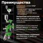 Краскопульт пневматический ECO SG-1500 (EC1530-10) - Фото 2