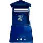 Ящик почтовый АГРОСНАБ Домик с замком 350х280х60 синий (ЦБ-00005731) - Фото 2