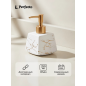 Дозатор для жидкого мыла PERFECTO LINEA Elegance белый (35-185132)