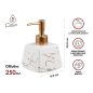 Дозатор для жидкого мыла PERFECTO LINEA Elegance белый (35-185132) - Фото 2