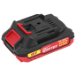 Аккумулятор 18 В 2 Ач Li-Ion WORTEX CBL 1820-1 XLT (0329193) - Фото 2