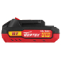 Аккумулятор 18 В 2 Ач Li-Ion WORTEX CBL 1820-1 XLT (0329193) - Фото 4