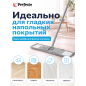 Швабра для пола PERFECTO LINEA Solid с насадкой из микрофибры серая (43-492024) - Фото 5