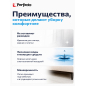 Швабра для пола PERFECTO LINEA Solid с насадкой из микрофибры серая (43-492024) - Фото 6