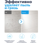 Швабра для пола PERFECTO LINEA Solid с насадкой из микрофибры серая (43-492024) - Фото 7