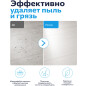 Швабра для пола PERFECTO LINEA Solid с насадкой из микрофибры серая (43-492024) - Фото 7
