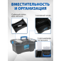 Ящик для инструмента пластмассовый ТРЕК 20232 560х320х275 мм с лотком и органайзерами (TR20232) - Фото 2
