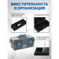 Ящик для инструмента пластмассовый ТРЕК 20230 485х240.5х215 мм с лотком и органайзерами (TR20230)