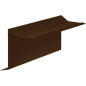 Планка фронтонная ONDULINE S5 коричневый (150951)
