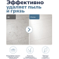 Швабра для пола PERFECTO LINEA с насадкой из микрофибры темно-синяя (43-392023) - Фото 7