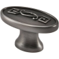 Ручка мебельная кнопка AKS Paola шлифованный никель (56816)