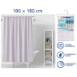 Штора для ванной комнаты 180х180 с кольцами PERFECTO LINEA Secret розы (36-118108) - Фото 2