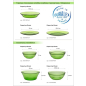 Салатник стеклянный DURALEX Vert Green 170 мм (2026GF06A1111) - Фото 5