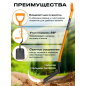 Лопата совковая STARTUL Metsa (ST6080-04) - Фото 3