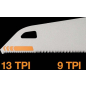 Ножовка по дереву 550 мм FISKARS PowerTooth (1062917) - Фото 2