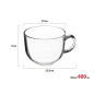 Супница стеклянная PERFECTO LINEA 400 мл Clear (30-450200) - Фото 2